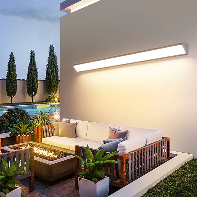 Modern LED Garden Lamp for Outdoors – Weatherproof Wall Light for Terrace & Yard