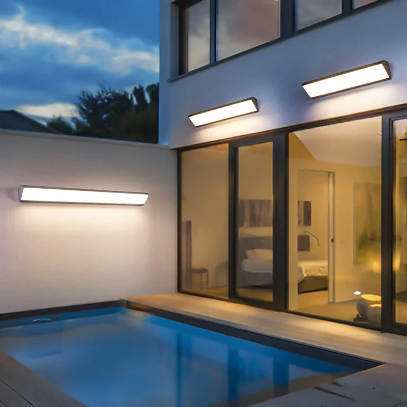 Waterproof LED Wall Light for Outdoor Areas – Modern Outdoor Lamp for Terrace & Garden