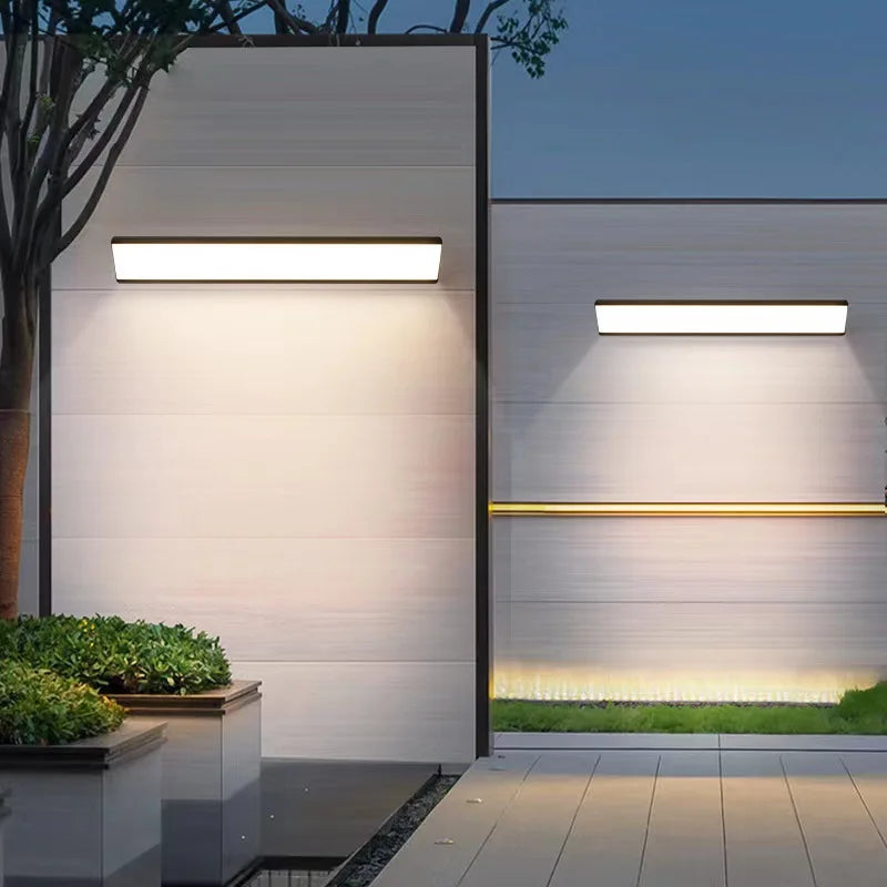 Modern LED Garden Lamp for Outdoors – Weatherproof Wall Light for Terrace & Yard