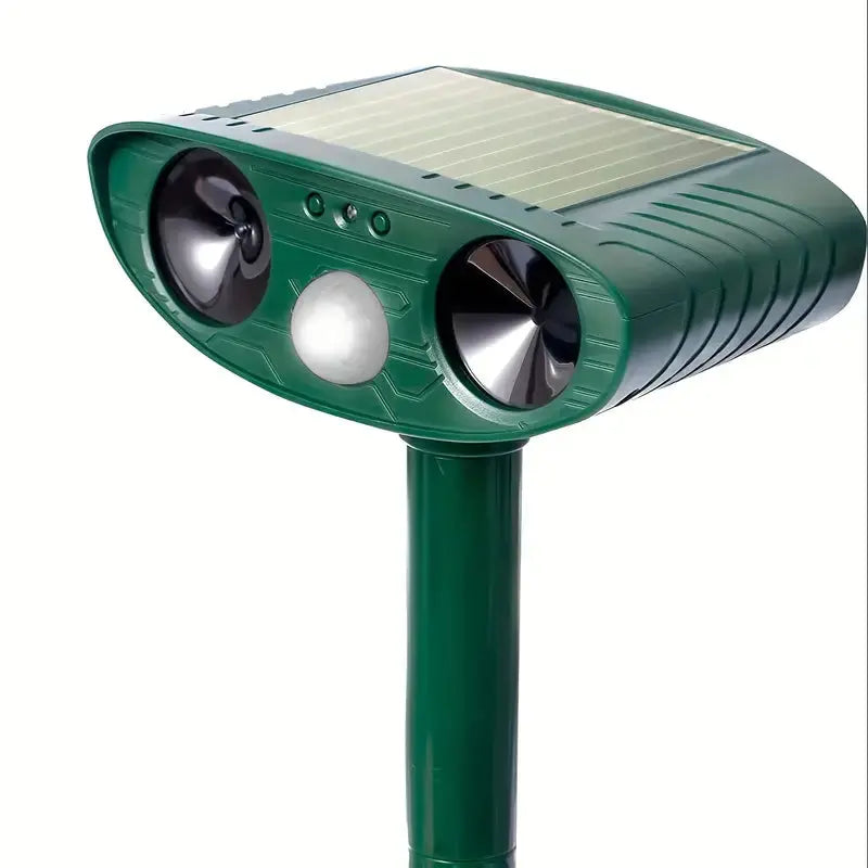 Eco-Friendly Solar Ultrasonic Animal Repeller