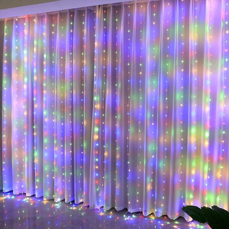 LED Curtain Lights – USB-Controlled String Lights for Windows and Room Decor