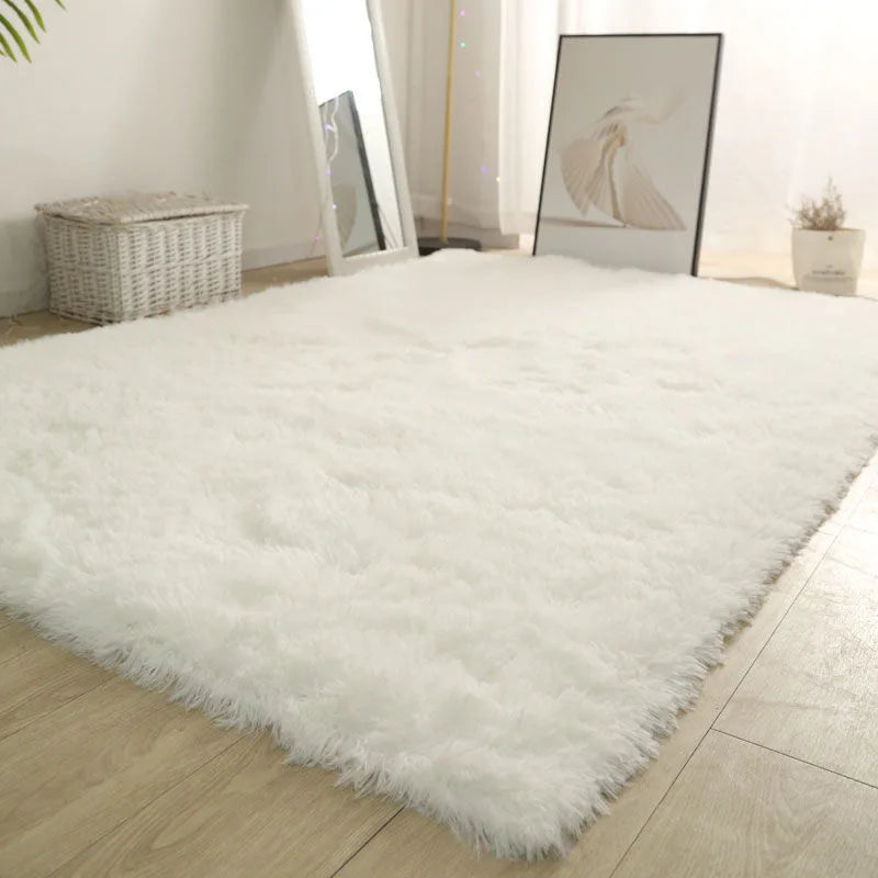 Non-Slip Soft Fluffy Living Room Rug