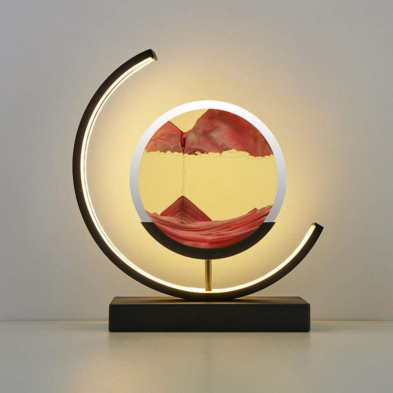 Variant image for Dynamic 3D Sand Table Lamp for Relaxation and Home Decor-4