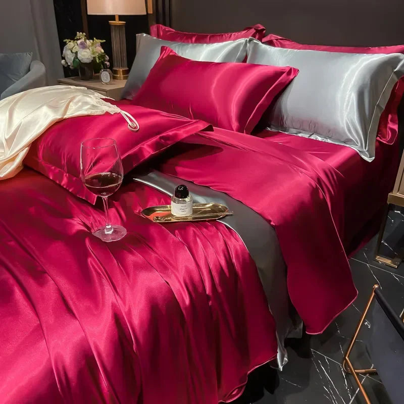 Exclusive Silk Bedding Set – Luxurious Bedding Made from 100% Silk for Ultimate Sleep Comfort