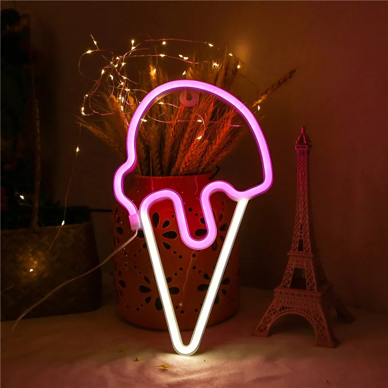 USB & Battery-Powered LED Neon Sign