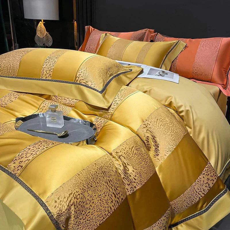 Luxurious Bedding Made from Egyptian Cotton in Elegant Design for Ultimate Sleep Comfort