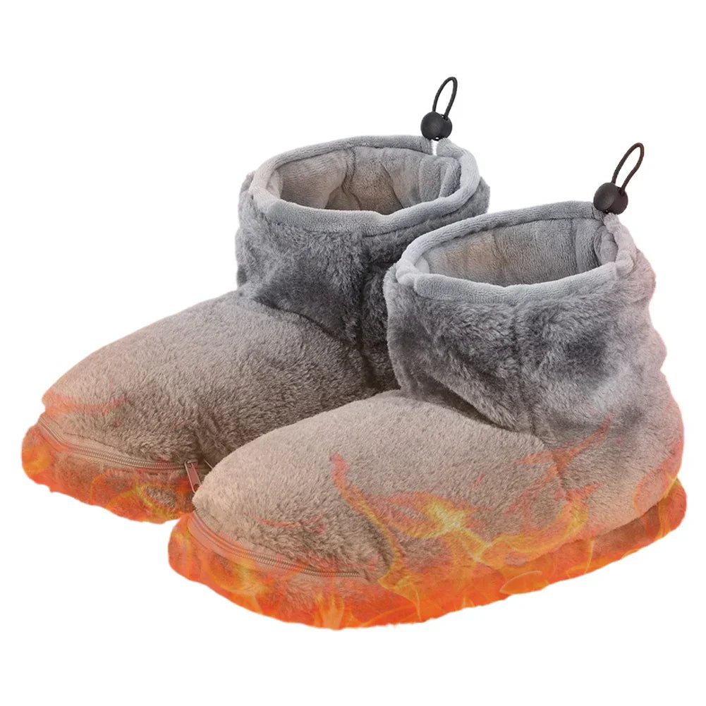 Electric Slippers – Heated Slippers for Men and Women, Cozy Foot Warmers with Heating Function, Perfect for Cold Winter Days