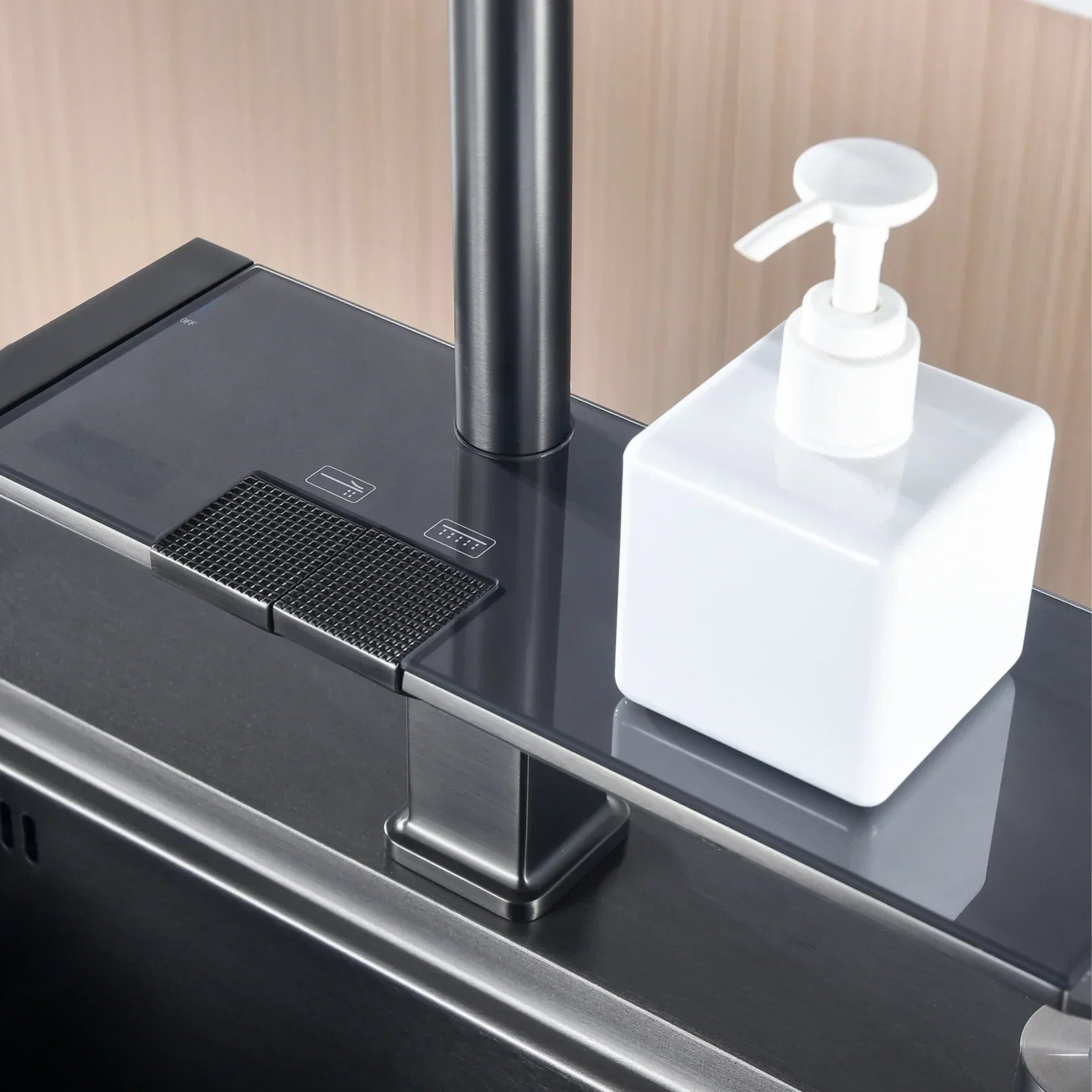 Digital Faucet with Touch Control – High-Quality Faucet with Temperature Display, Durable and Modern, Ideal for Smart Kitchens and Easy Operation