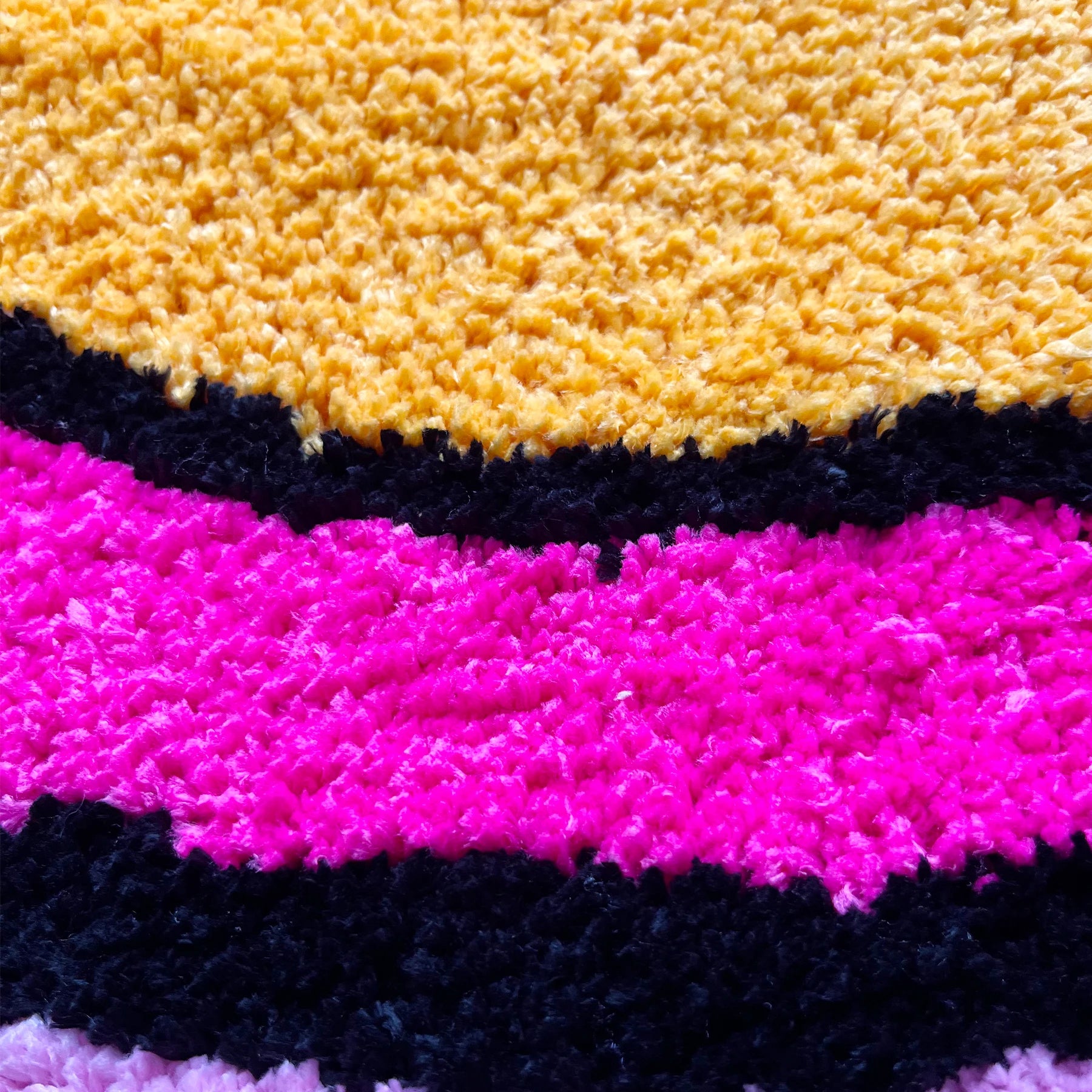 Charming Pink Cartoon Inspired Rug