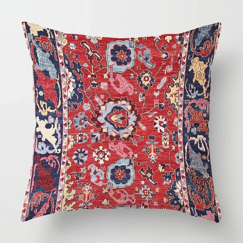 Moroccan Cushion Cover with Oriental Pattern – Decor for Living Room and Office, High-Quality Cushion Cover in Boho Style for Sofa and Seating Area