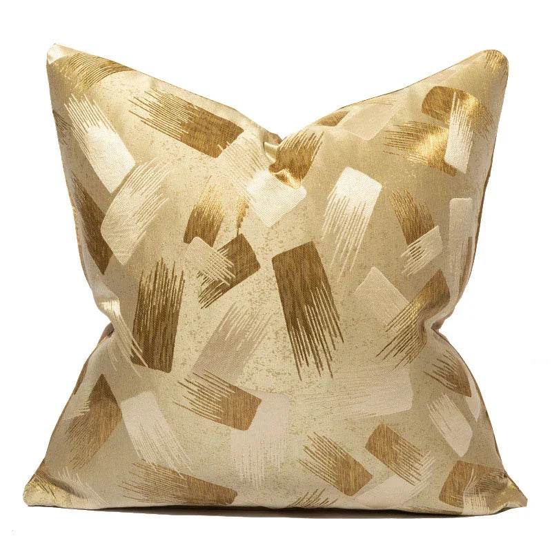 Modern Cushion Cover in Abstract Design for Living Room and Bedroom – Luxurious Decoration