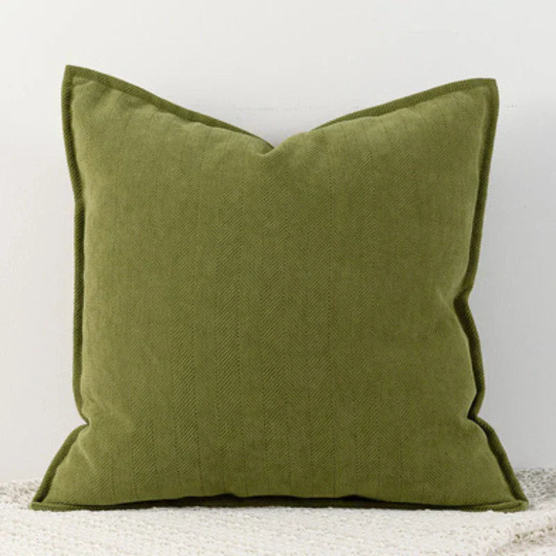 Simple Chenille Cushion Cover for Living Room & Bedroom Decoration – Soft Cushion Cover for Modern Home