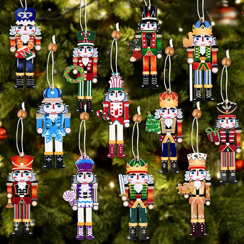 Merry Christmas Ornaments – Colourful Decorative Ornaments for the Christmas Tree