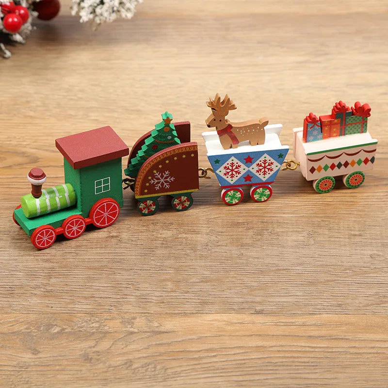 Christmas Decorative Train – Plastic Christmas Train for Festive Decoration