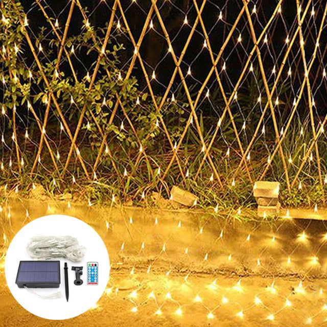 LED Net Lights for Outdoor and Indoor – Colourful Christmas Lighting Net