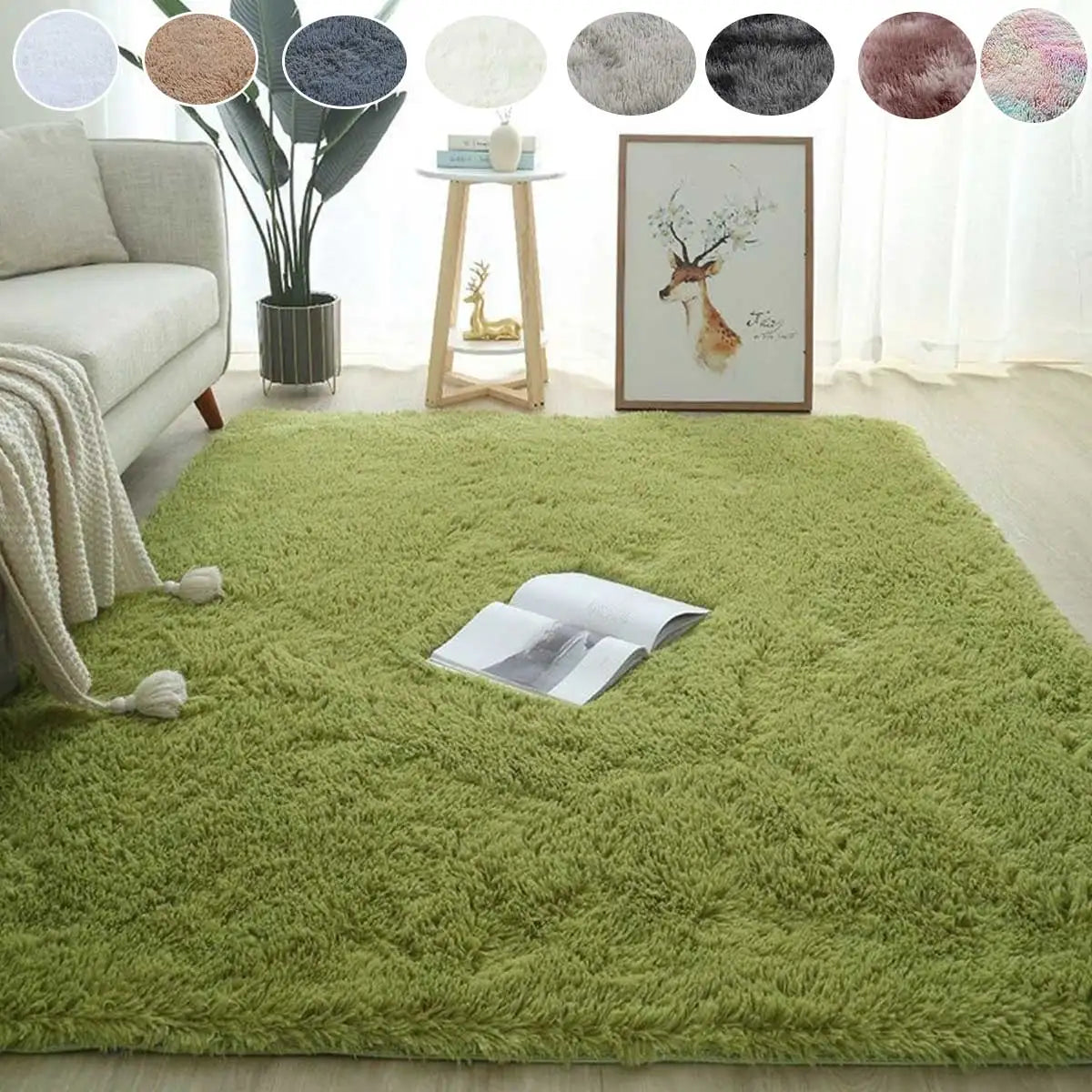Fluffy Non-Slip Ultra Soft Elegant Rug