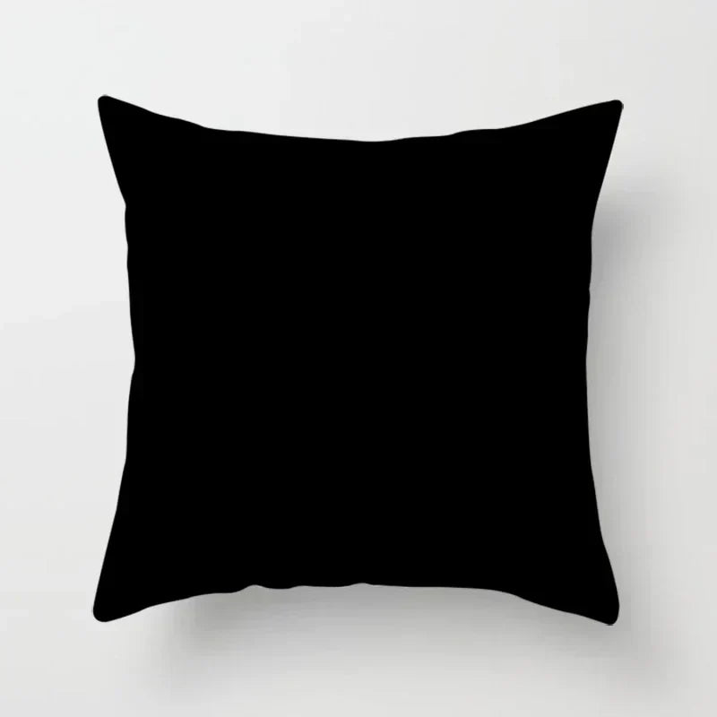 Decorative Pillow Cover with Abstract Line Art Pattern for Living Room and Bedroom – Modern Design