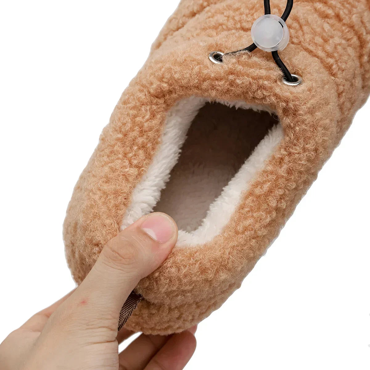 Soft Non-Slip Slippers for Men and Women – Fluffy, Warm Slippers with Non-Slip Sole for Comfort in Autumn and Winter