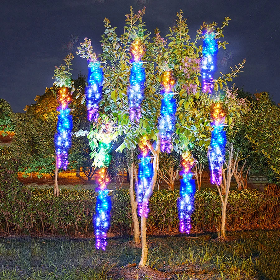 LED Twinkling String Lights for Outdoor – Weatherproof Christmas Decoration Lights