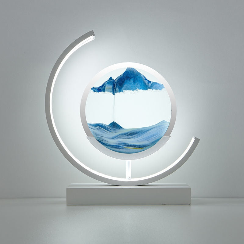 Variant image for Dynamic 3D Sand Table Lamp for Relaxation and Home Decor-8