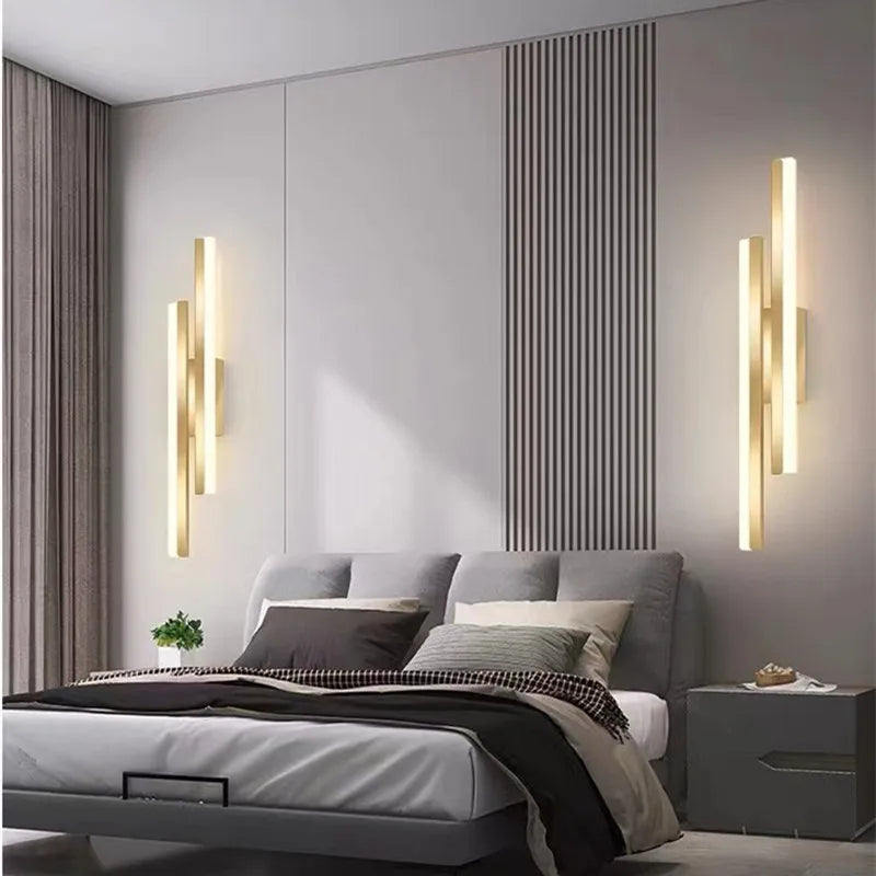 Modern LED Wall Light with Simple Design, Minimalist Wall Lamp for Hallway & Living Room