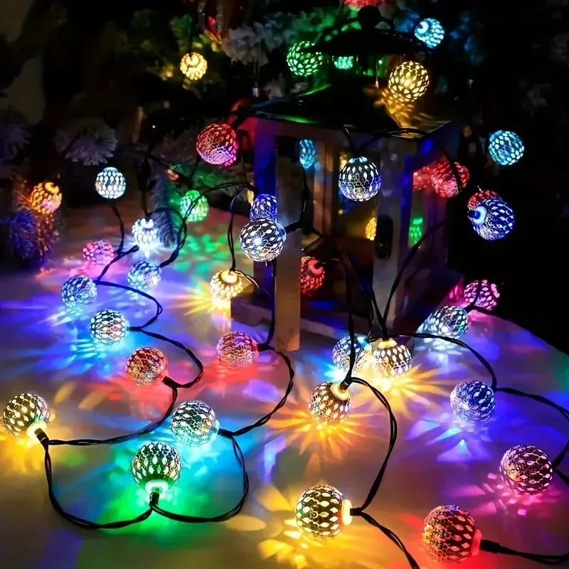 Moroccan Color-Changing LED Outdoor Lights