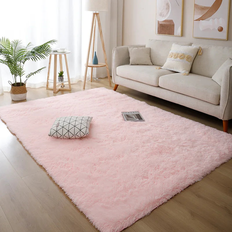 Non-Slip Soft Fluffy Living Room Rug