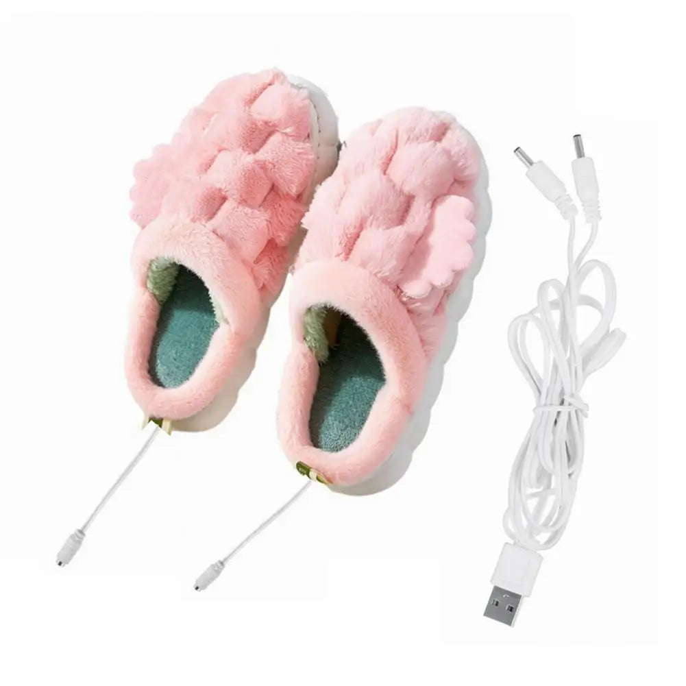 Warm Fluffy Slippers for Women – Cozy Slippers with Shared Heat, Non-Slip and Comfortable for Home, Perfect for Cold Winter Days