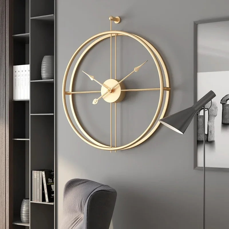 Modern Metal Wall Clock – Creative Wall Clock for Stylish Interior Decoration