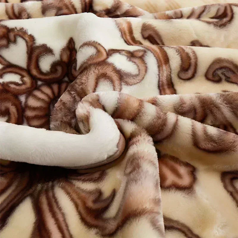European-Inspired Ultra-Thick Winter Weighted Blanket