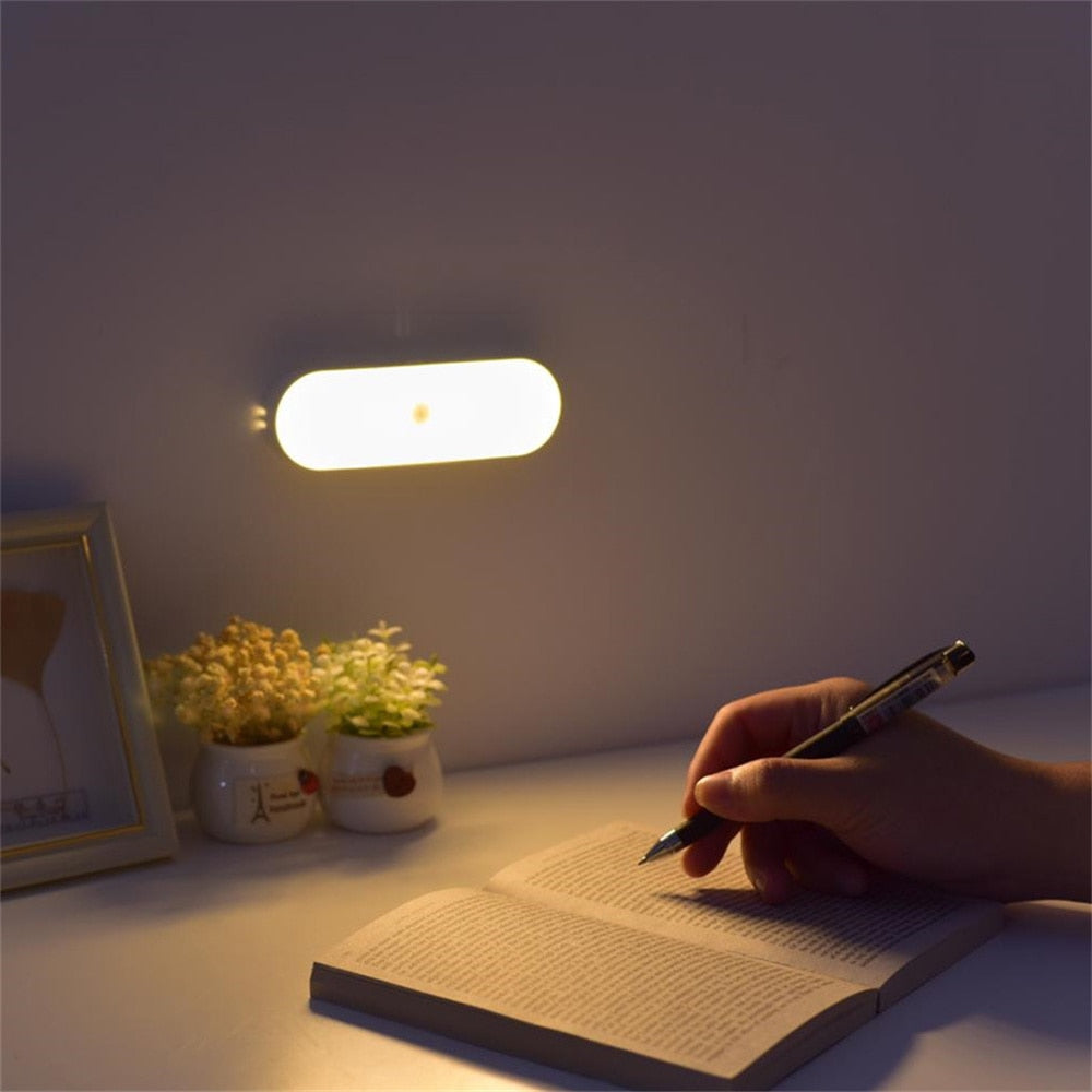 LED USB Rechargeable Wireless Motion Sensor Wall Light - Energy Saving, Indoor & Outdoor, Easy Installation