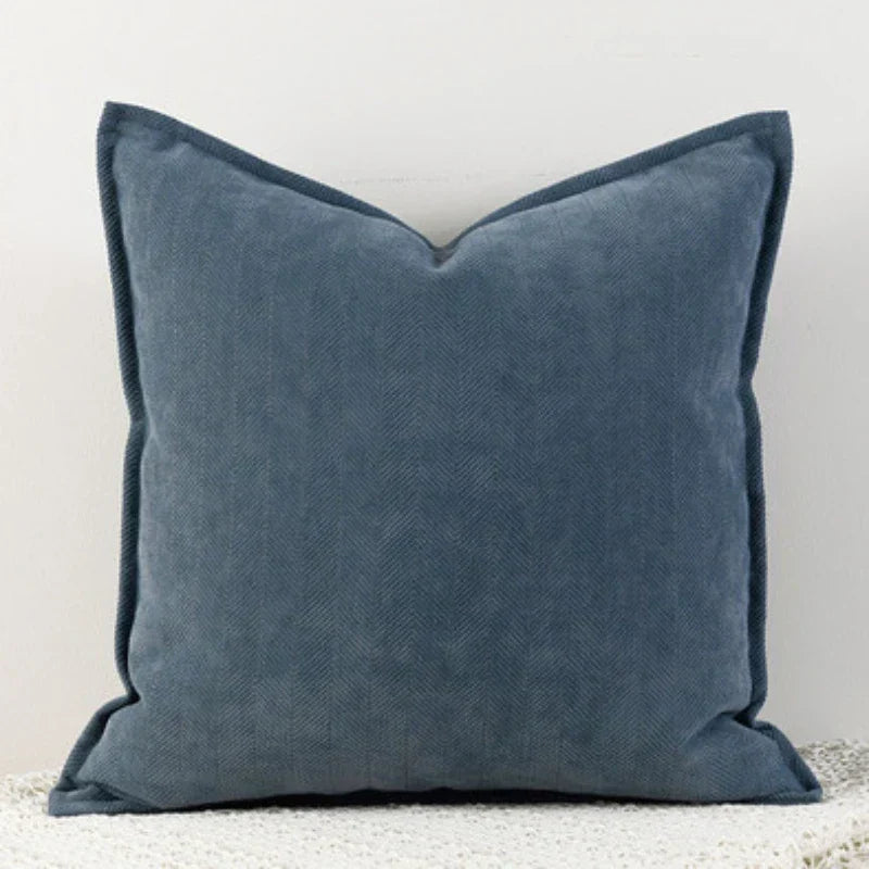 Simple Chenille Cushion Cover for Living Room & Bedroom Decoration – Soft Cushion Cover for Modern Home