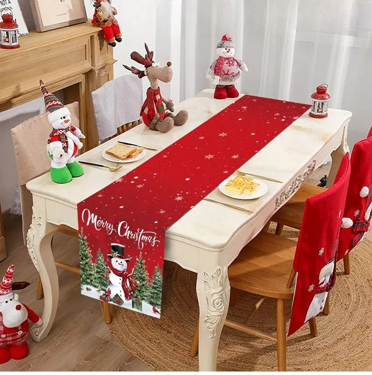 Christmas Table Runner – Festive Table Decoration for Christmas and New Year