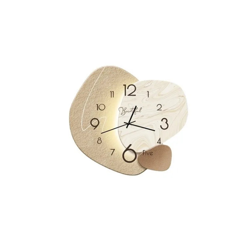 Modern Design Wall Clock for Living Room – Stylish, Silent Wall Clock for Elegant Room Design