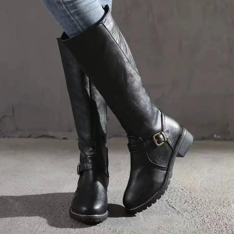 Women's Zipper High Boots | Winter