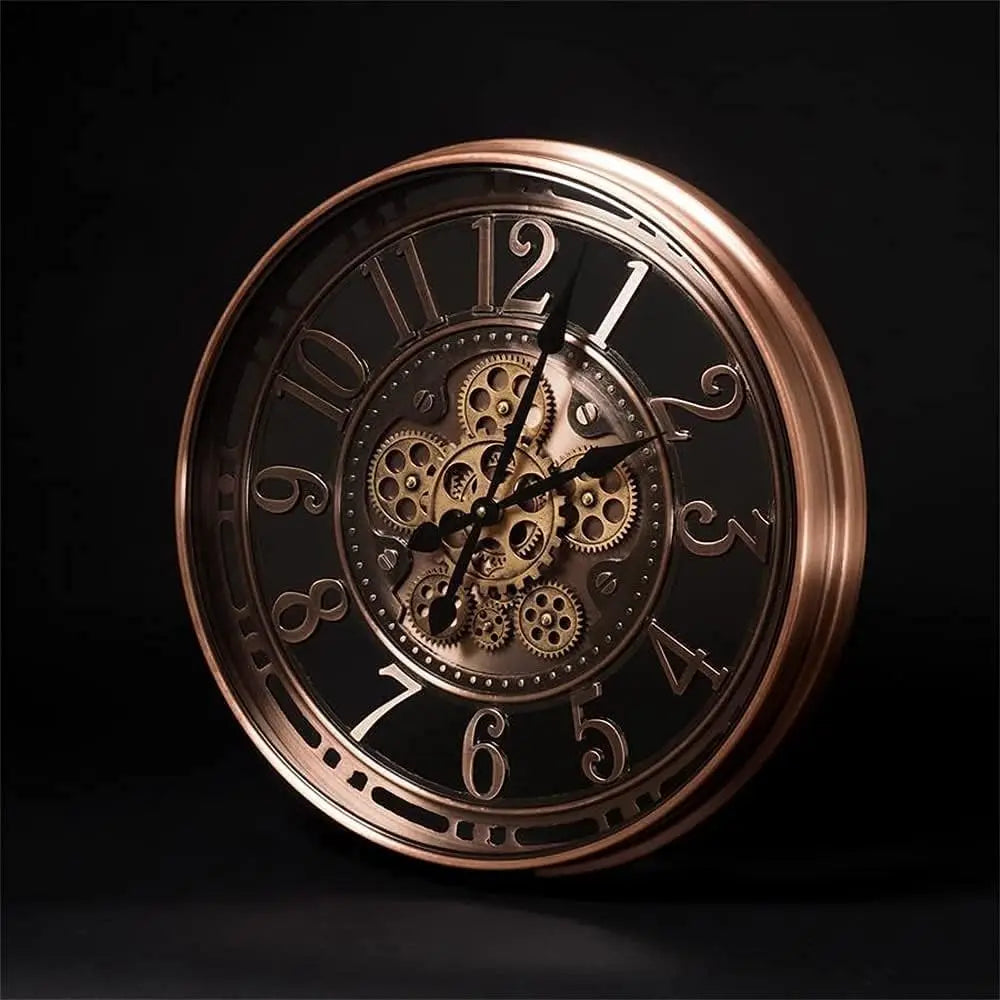 Vintage Copper Wall Clocks – Antique Clock for Office and Living Room