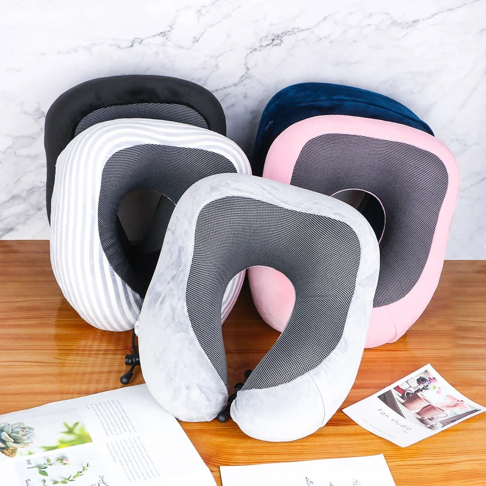 Ergonomic U-Shaped Travel Pillow
