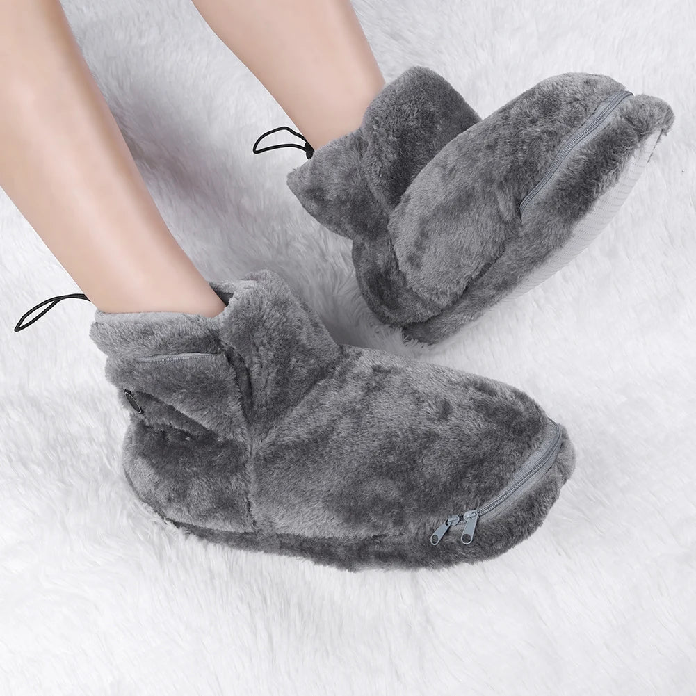 Electric Slippers – Heated Slippers for Men and Women, Cozy Foot Warmers with Heating Function, Perfect for Cold Winter Days