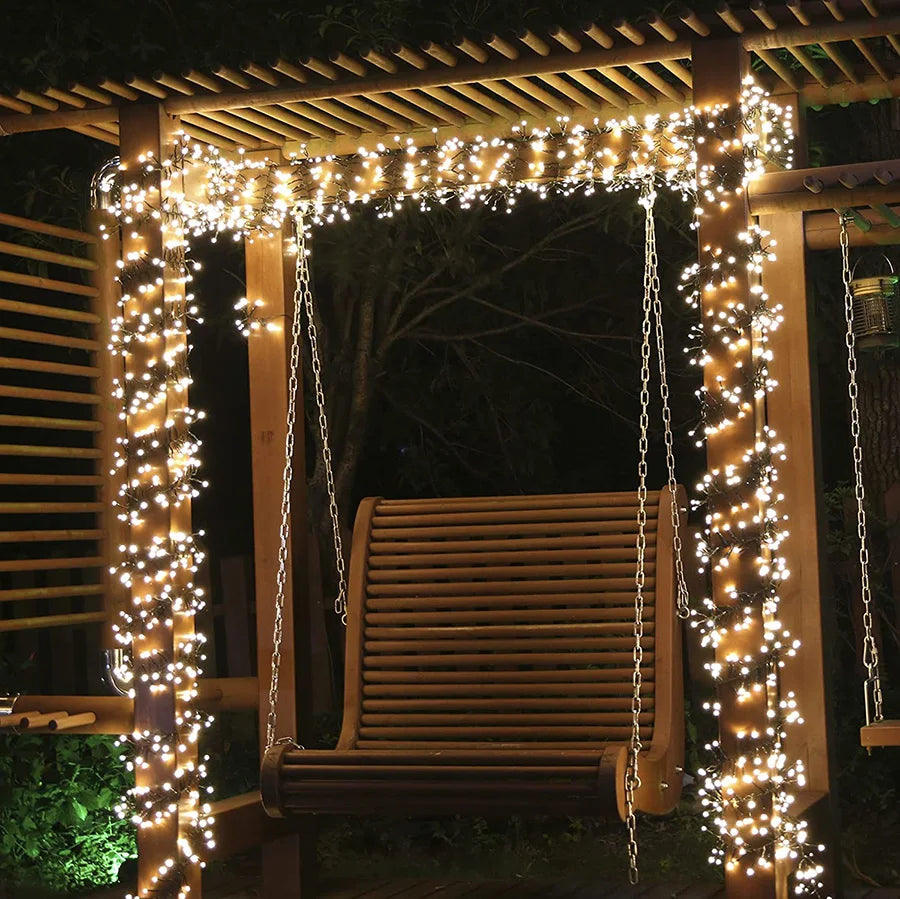 LED Light Strip for Christmas – Outdoor Fairy Light String for Festive Decoration