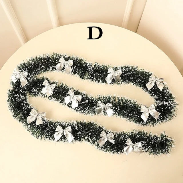 Christmas Garland – Snow-Flocked Decoration for Indoor and Outdoor Decoration