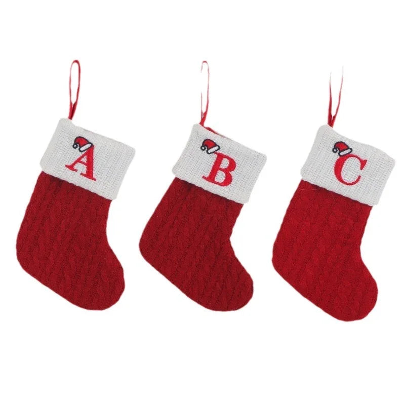 Christmas Stocking Decoration – Hangable Stockings for Festive Decoration