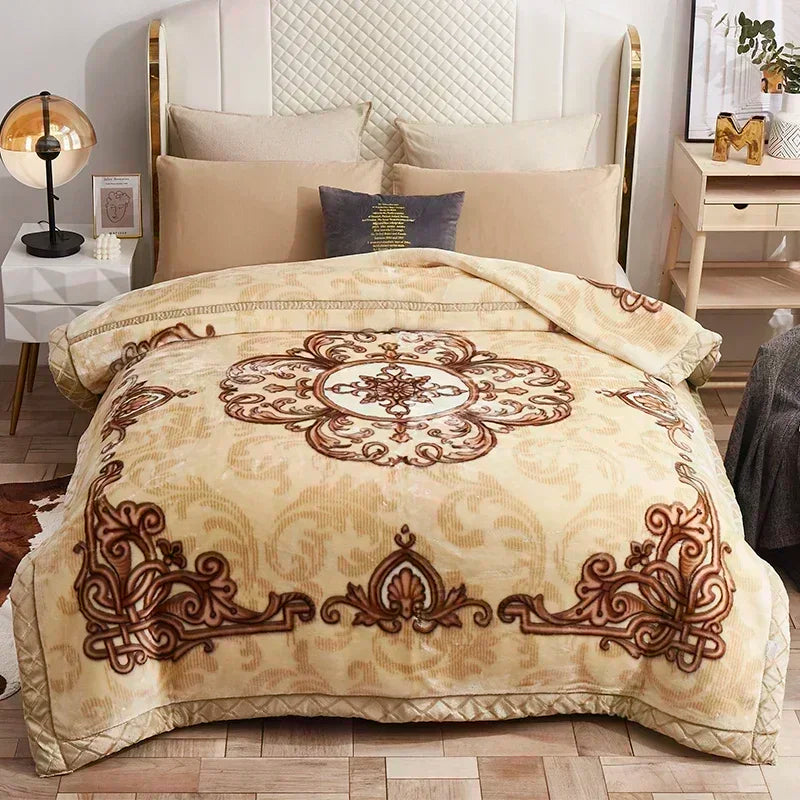 European-Inspired Ultra-Thick Winter Weighted Blanket