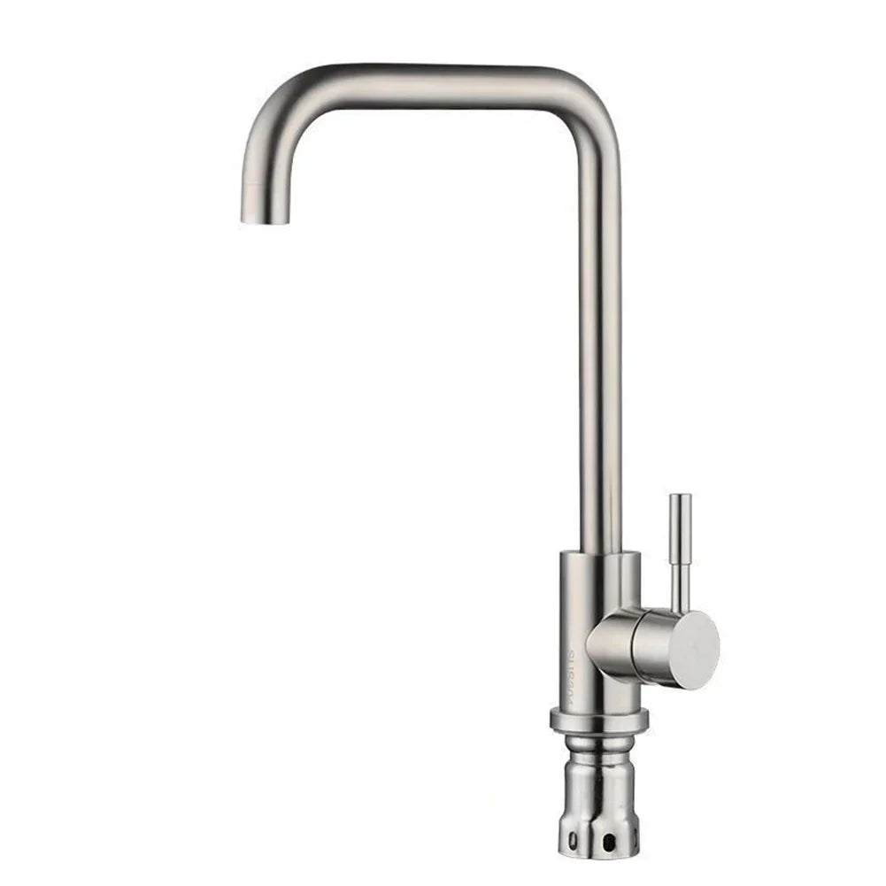 Stainless Steel Faucet – High-Quality, Rust-Free Faucet with Swivel Spout, Durable and Easy to Clean, Ideal for Modern Kitchens