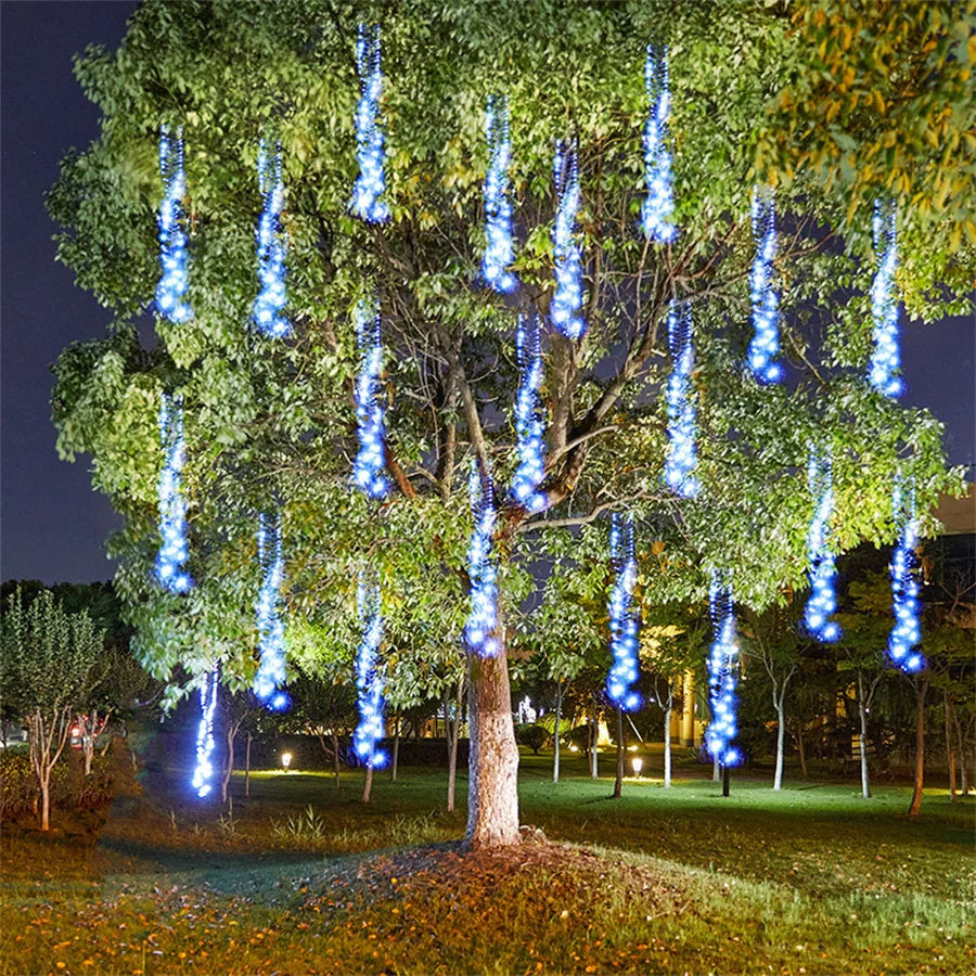 LED Twinkling String Lights for Outdoor – Weatherproof Christmas Decoration Lights