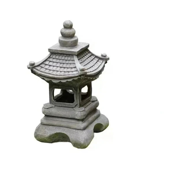 Japanese Garden Lantern – Weatherproof LED Outdoor Lighting for Zen Gardens