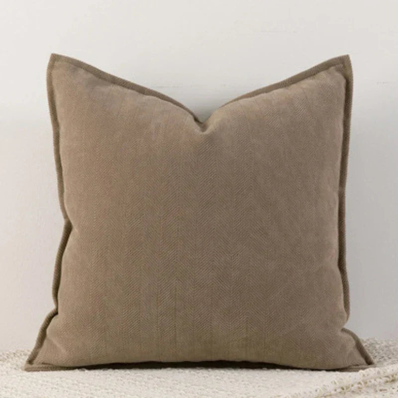 Simple Chenille Cushion Cover for Living Room & Bedroom Decoration – Soft Cushion Cover for Modern Home