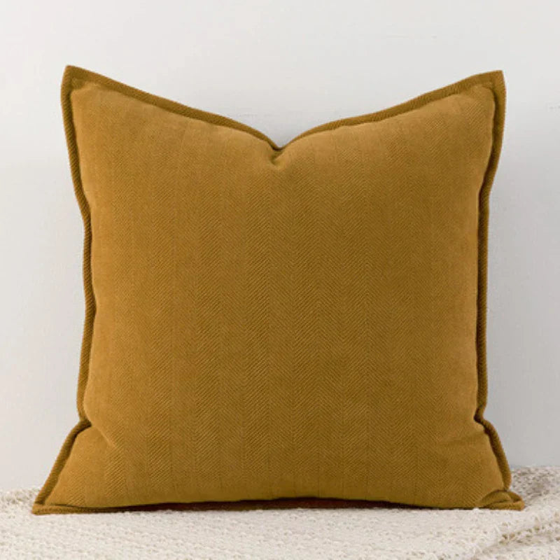 Simple Chenille Cushion Cover for Living Room & Bedroom Decoration – Soft Cushion Cover for Modern Home