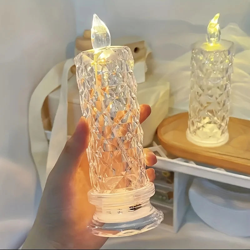 Flameless LED Candles – Realistic Flame Effect, Battery Operated and Safe