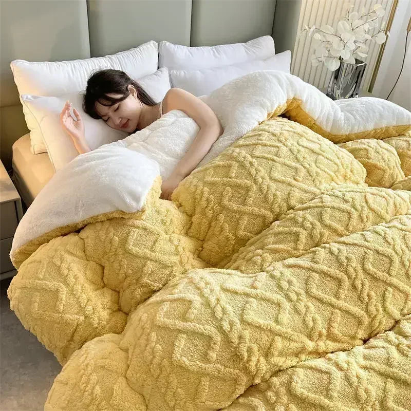 Super Cozy & Thick Winter Bed Weighted Blanket