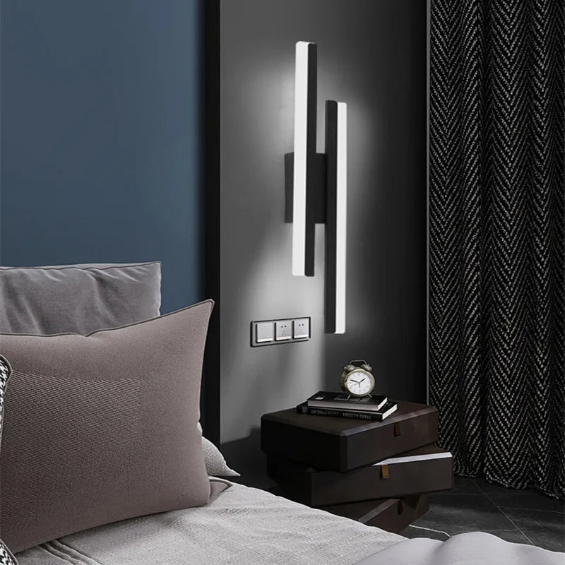 Modern LED Wall Light with Simple Design, Minimalist Wall Lamp for Hallway & Living Room